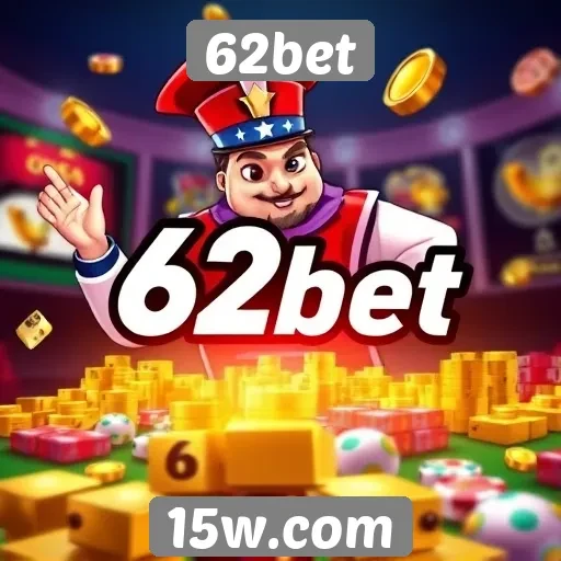 62bet apresenta novos jogos de cassino em sua plataforma