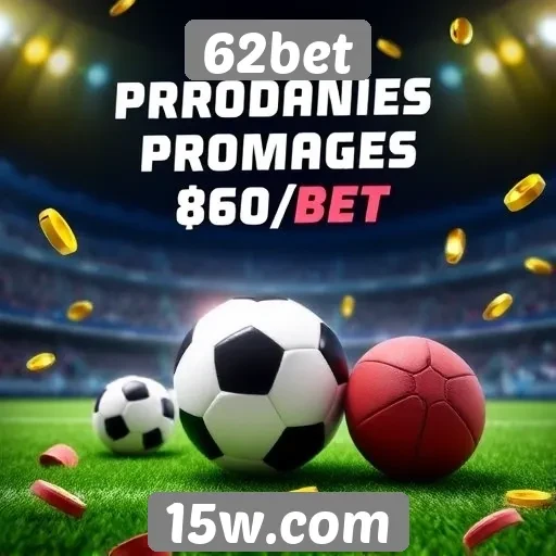 O que esperar das promoções da 62bet